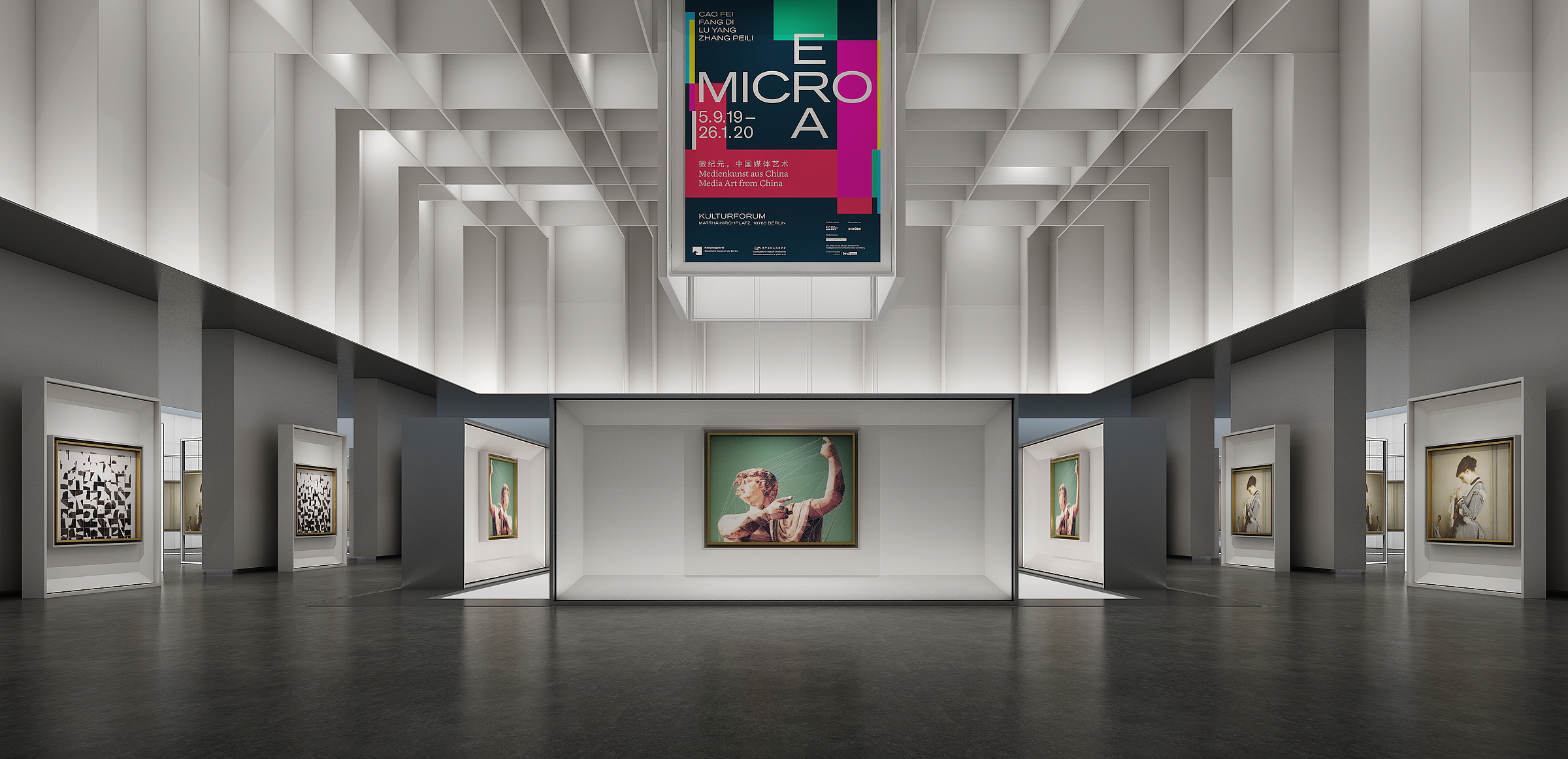 科技赋能艺术，一文揭秘艺术虚拟展厅制作流程